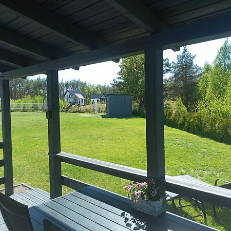 Domek Na Kaszubach, Borowy Mlyn, Jezioro Gwiazda, Sauna, 3 Buitenkant foto